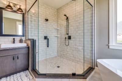 Large Format Tile Shower